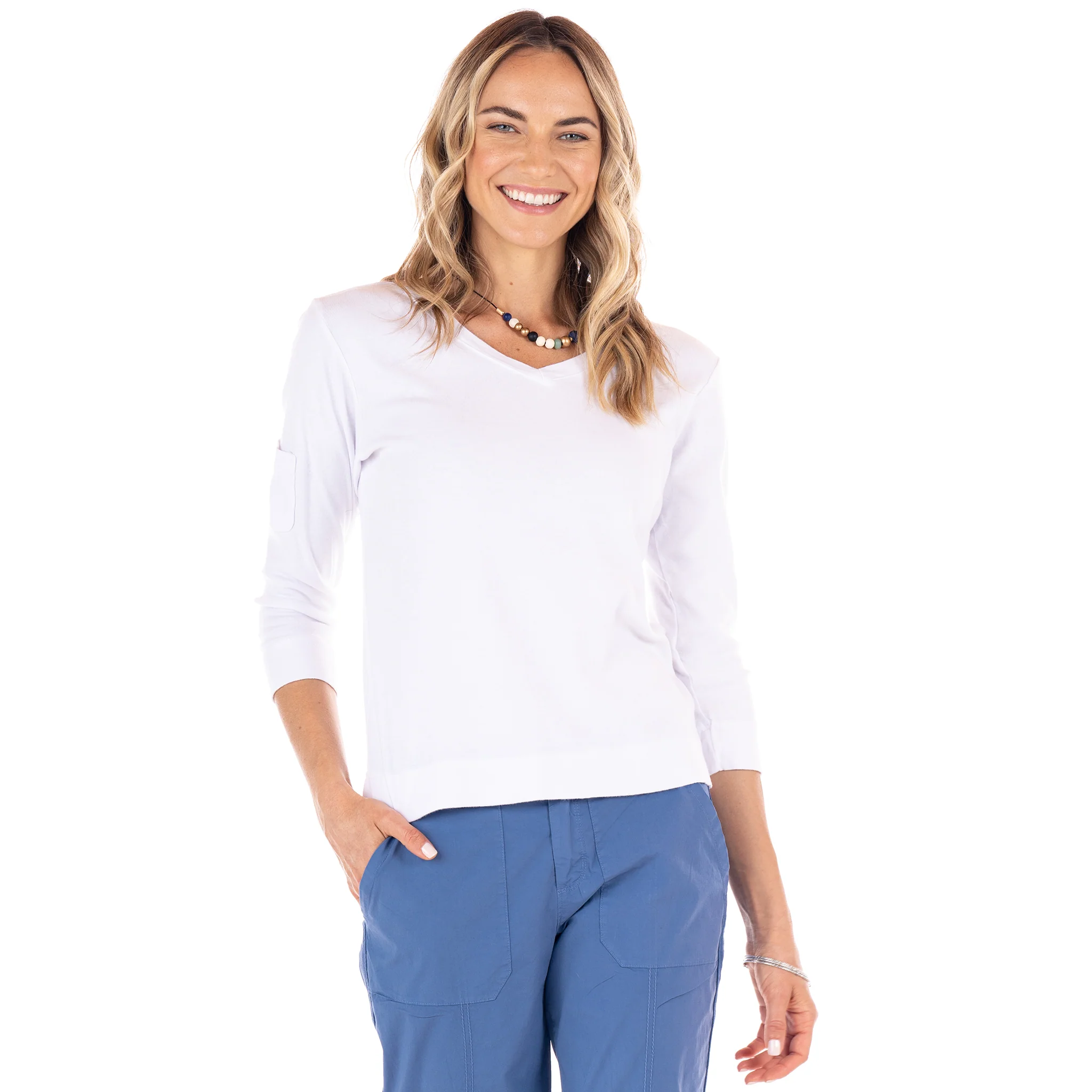 3/4 Sleeve Logo Fem T - Image 11