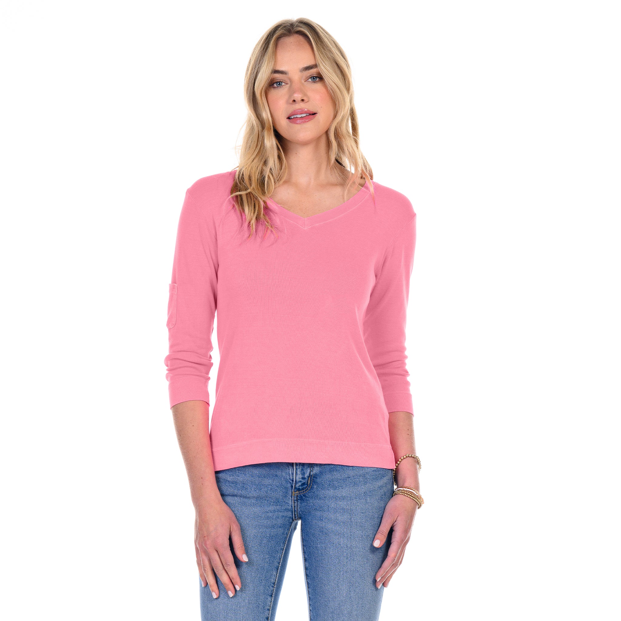 3/4 Sleeve Logo Fem T - Image 9