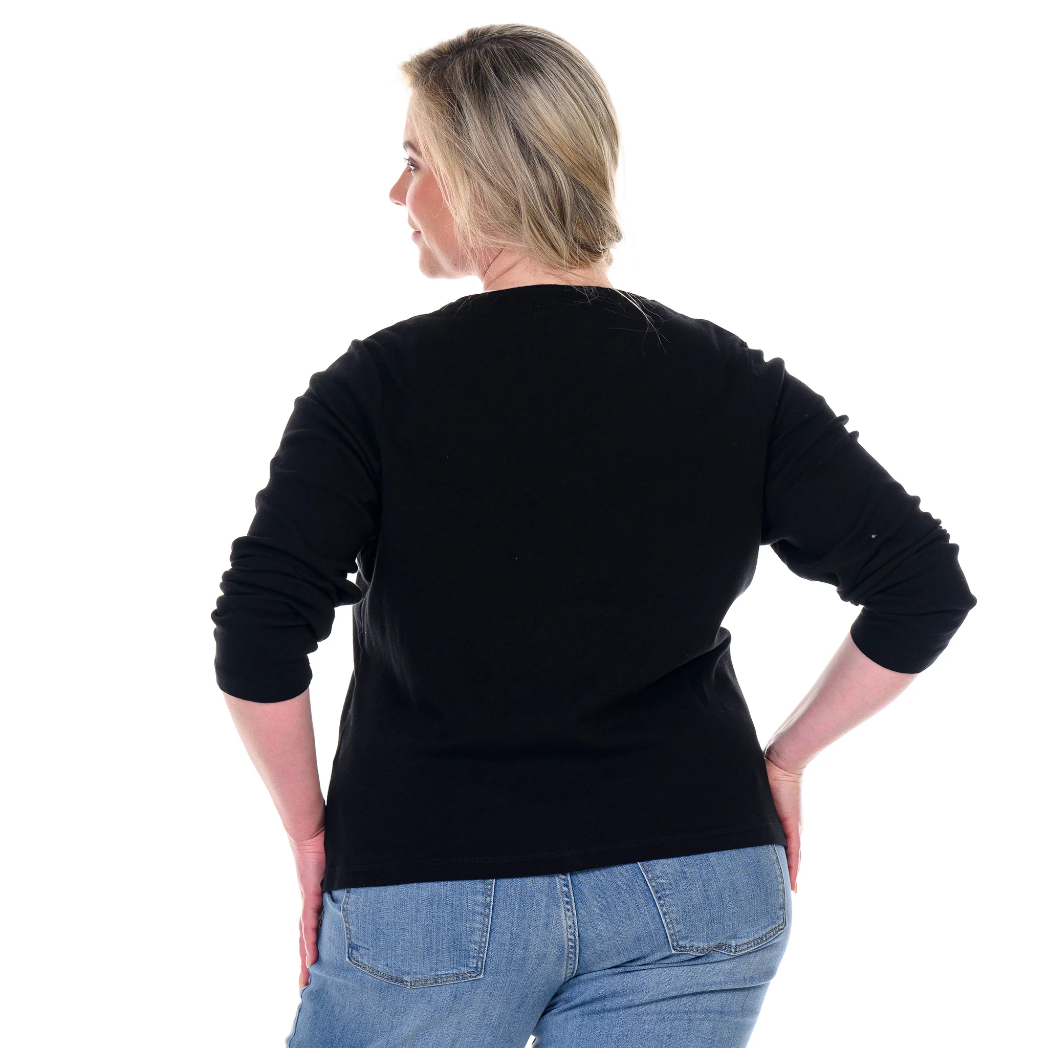 Baby Rib Cardigan | Plus Size - Image 5