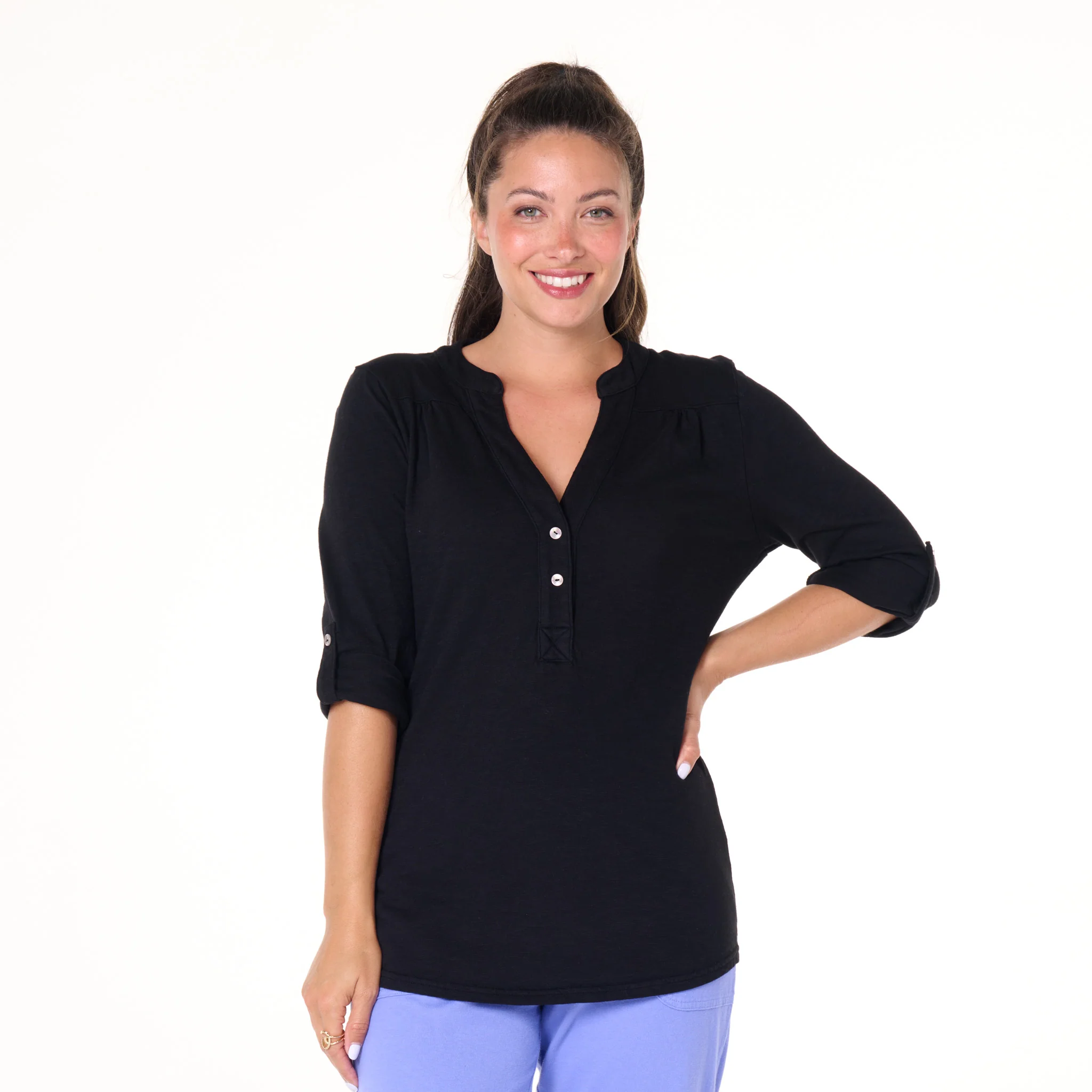 Buttonside Henley - Image 12
