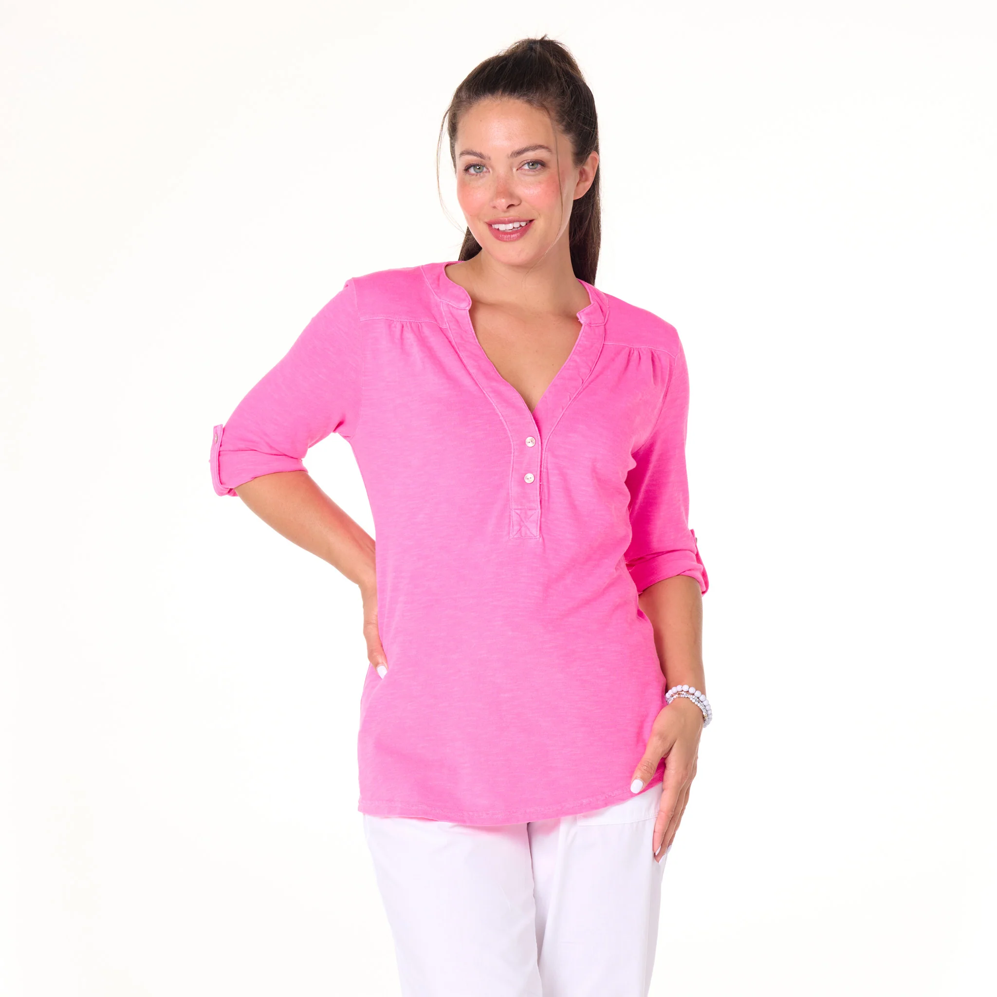 Buttonside Henley - Image 7