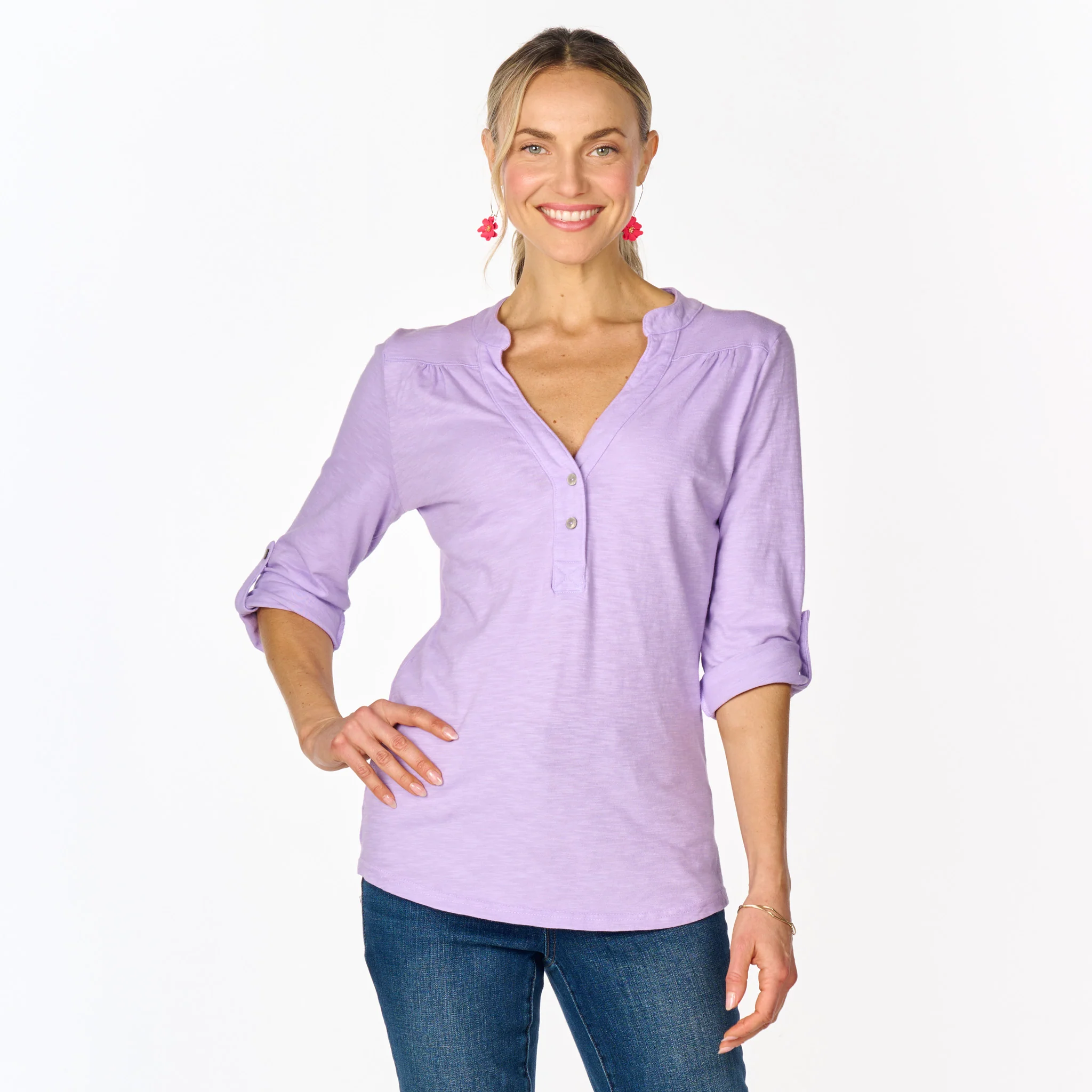 Buttonside Henley - Image 9