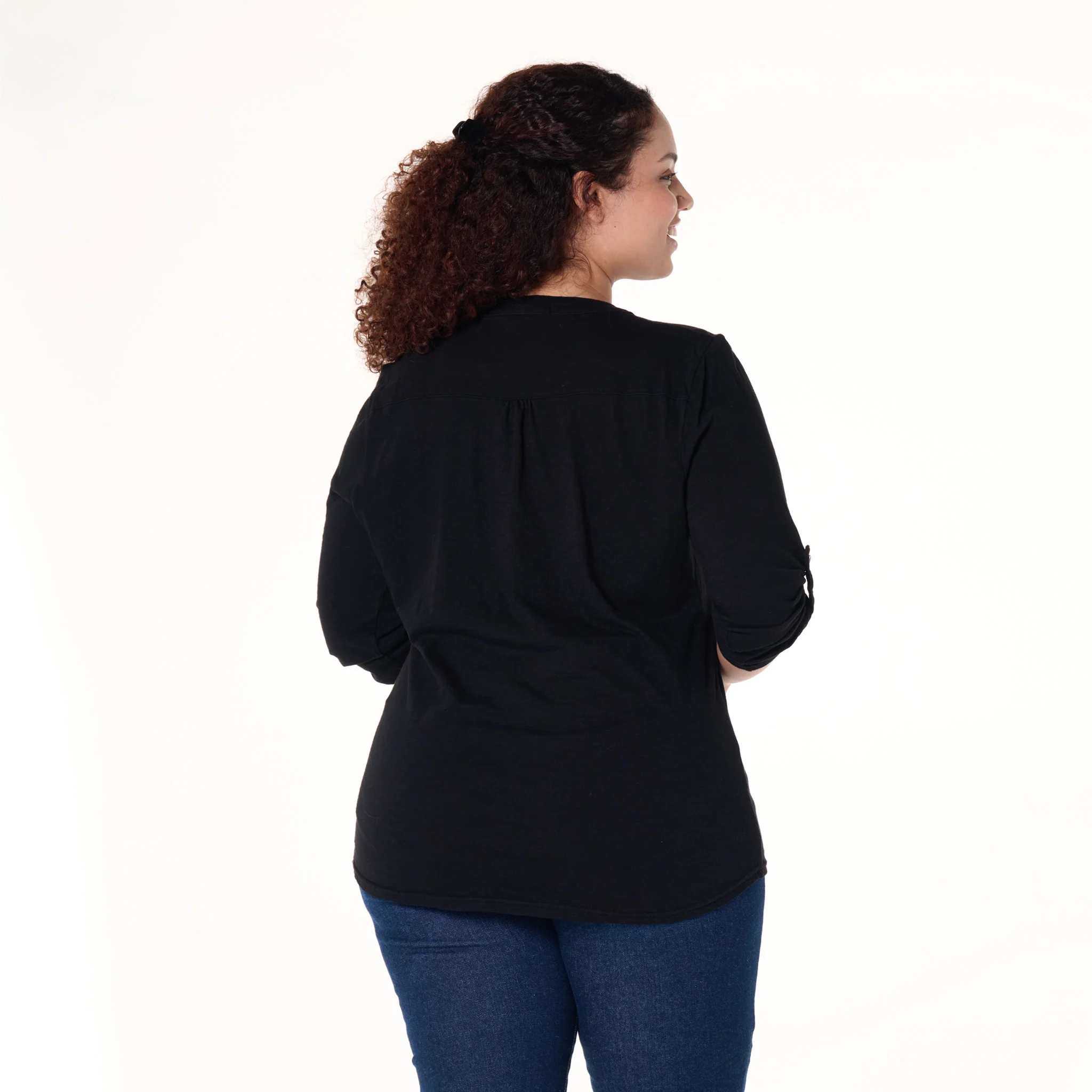 Buttonside Henley | Plus Size - Image 6