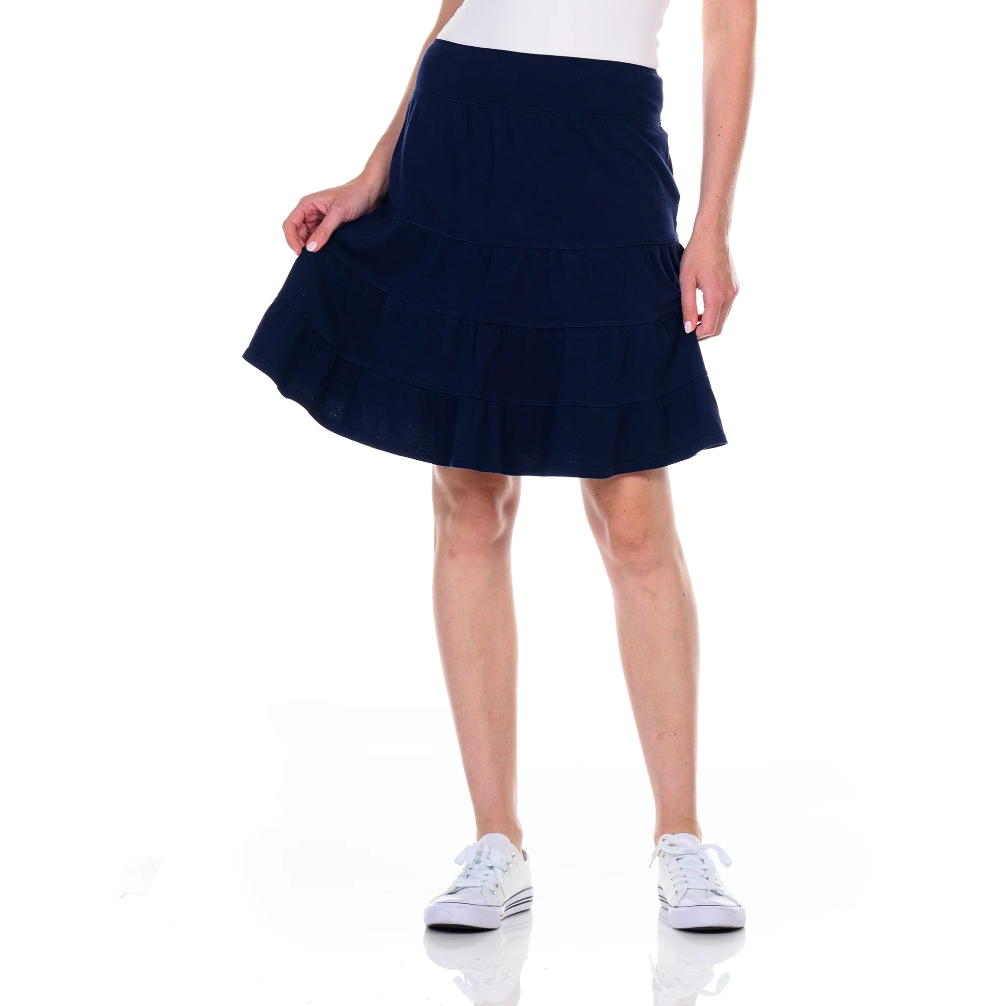 Jersey Tiered Skirt - Image 12
