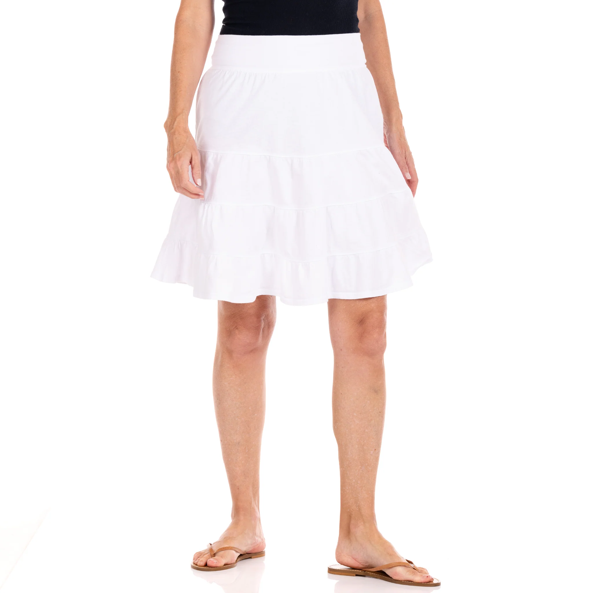 Jersey Tiered Skirt - Image 16