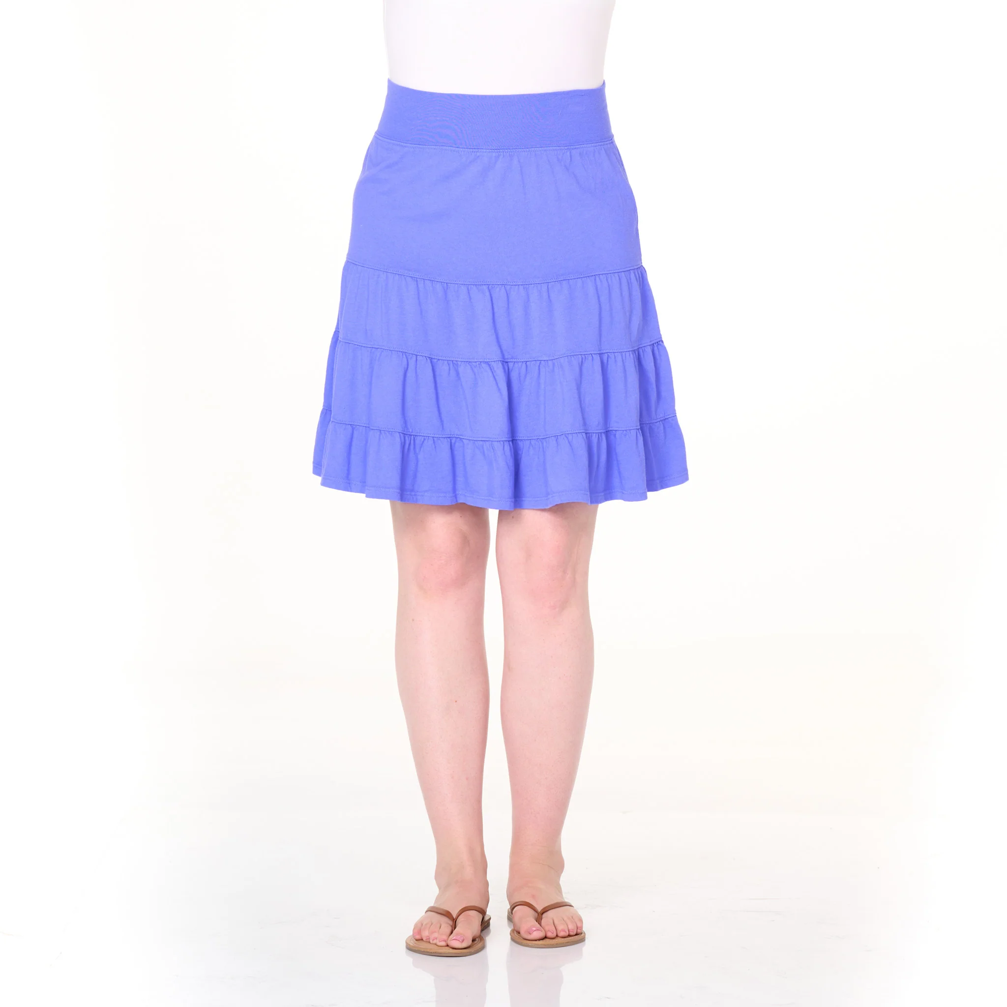 Jersey Tiered Skirt - Image 7