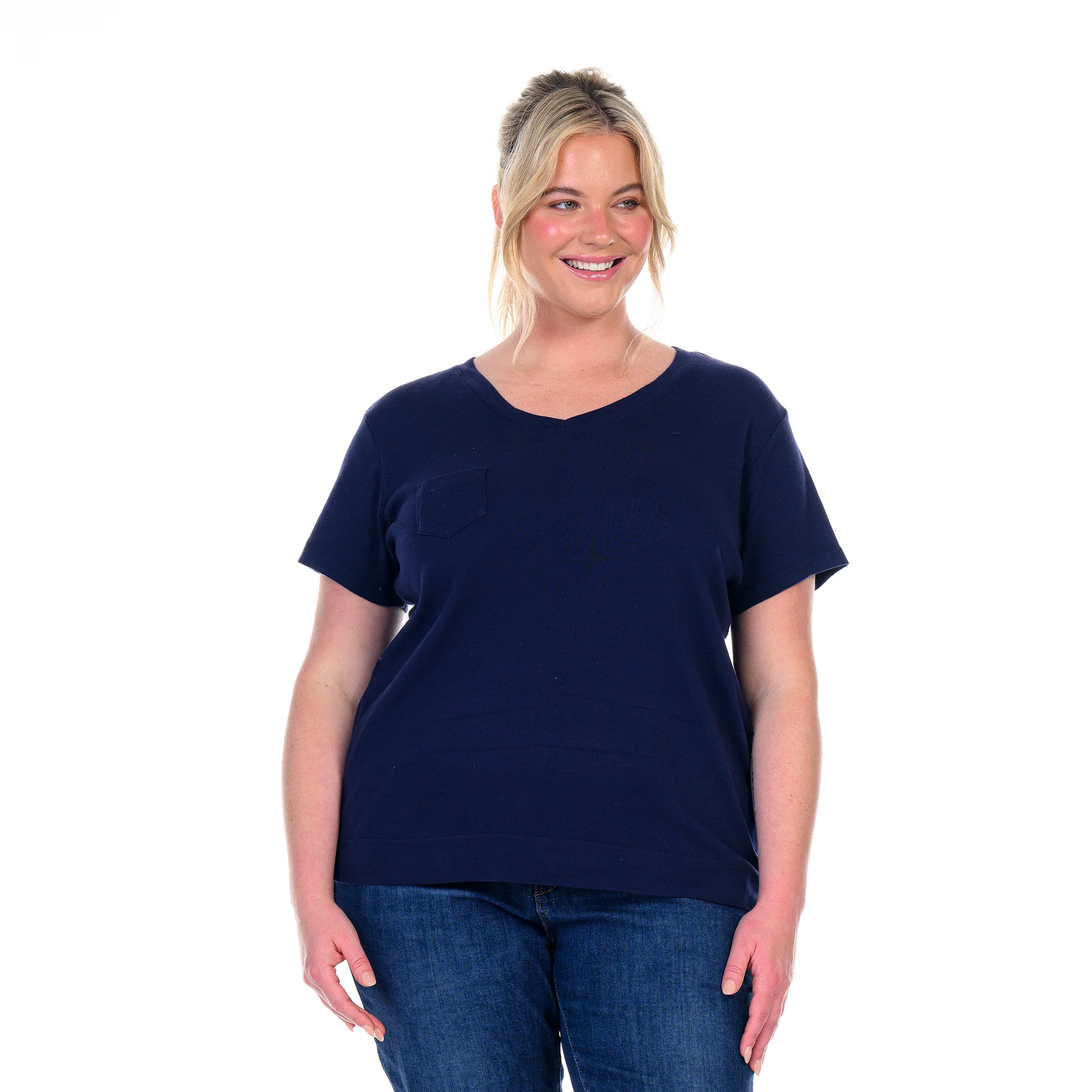 Ribbed Logo Fem T | Plus size - Image 10