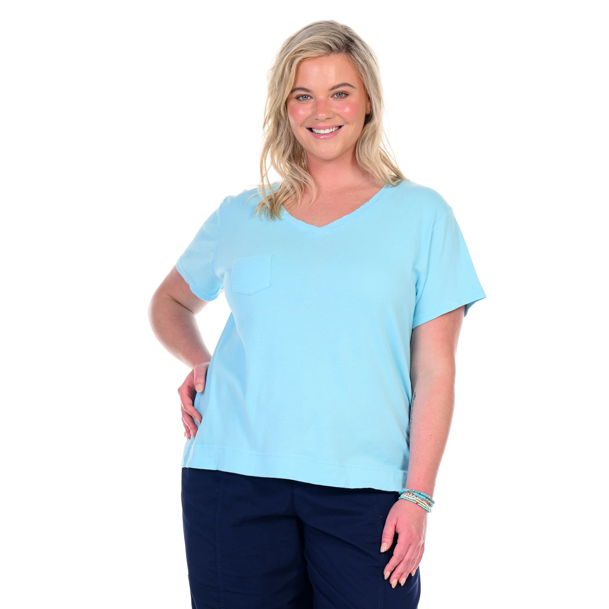 Ribbed Logo Fem T | Plus size - Image 11