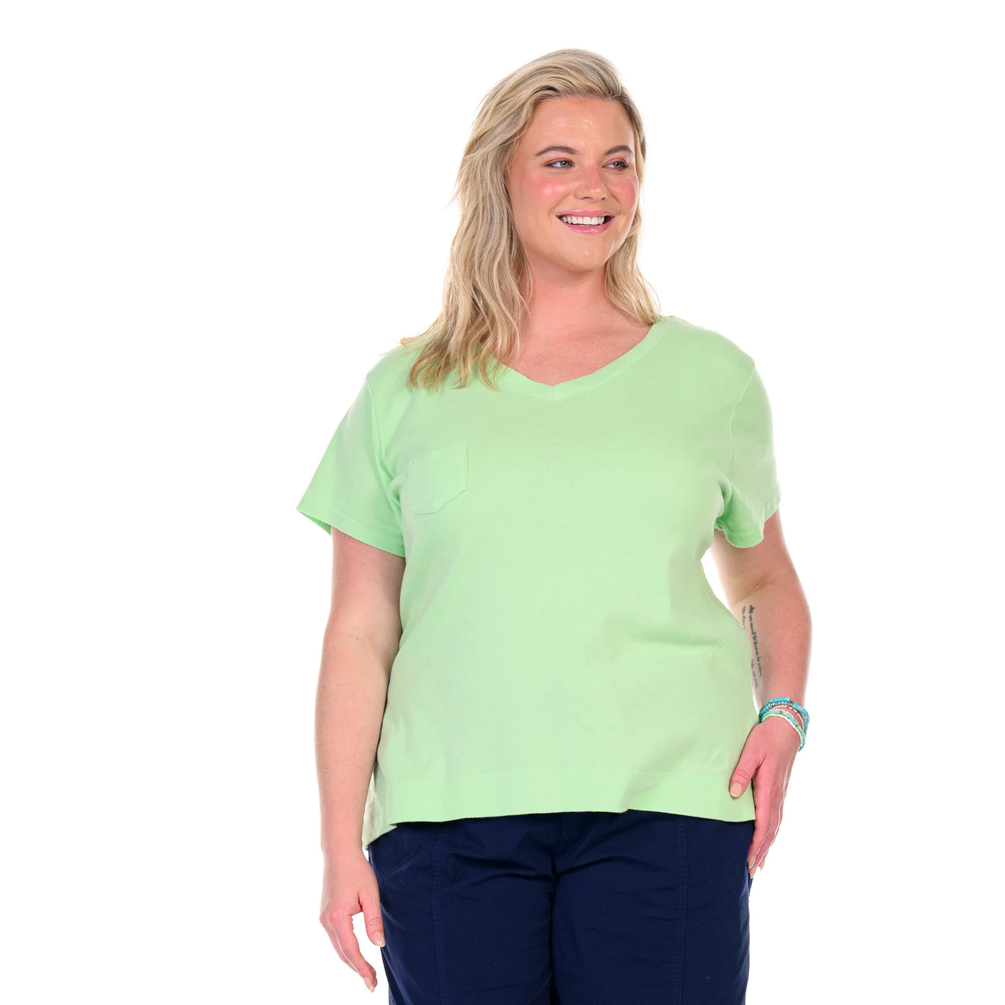 Ribbed Logo Fem T | Plus size - Image 13