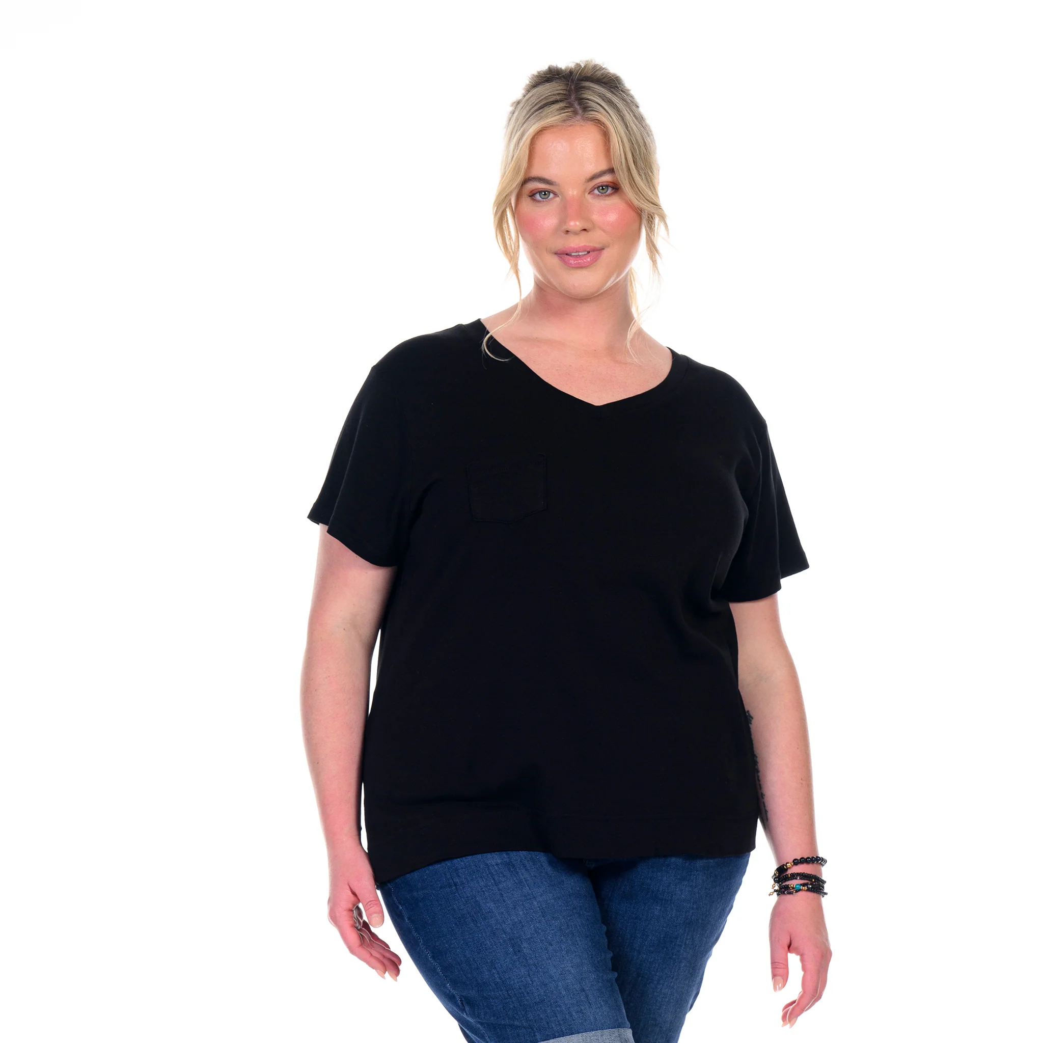 Ribbed Logo Fem T | Plus size - Image 15