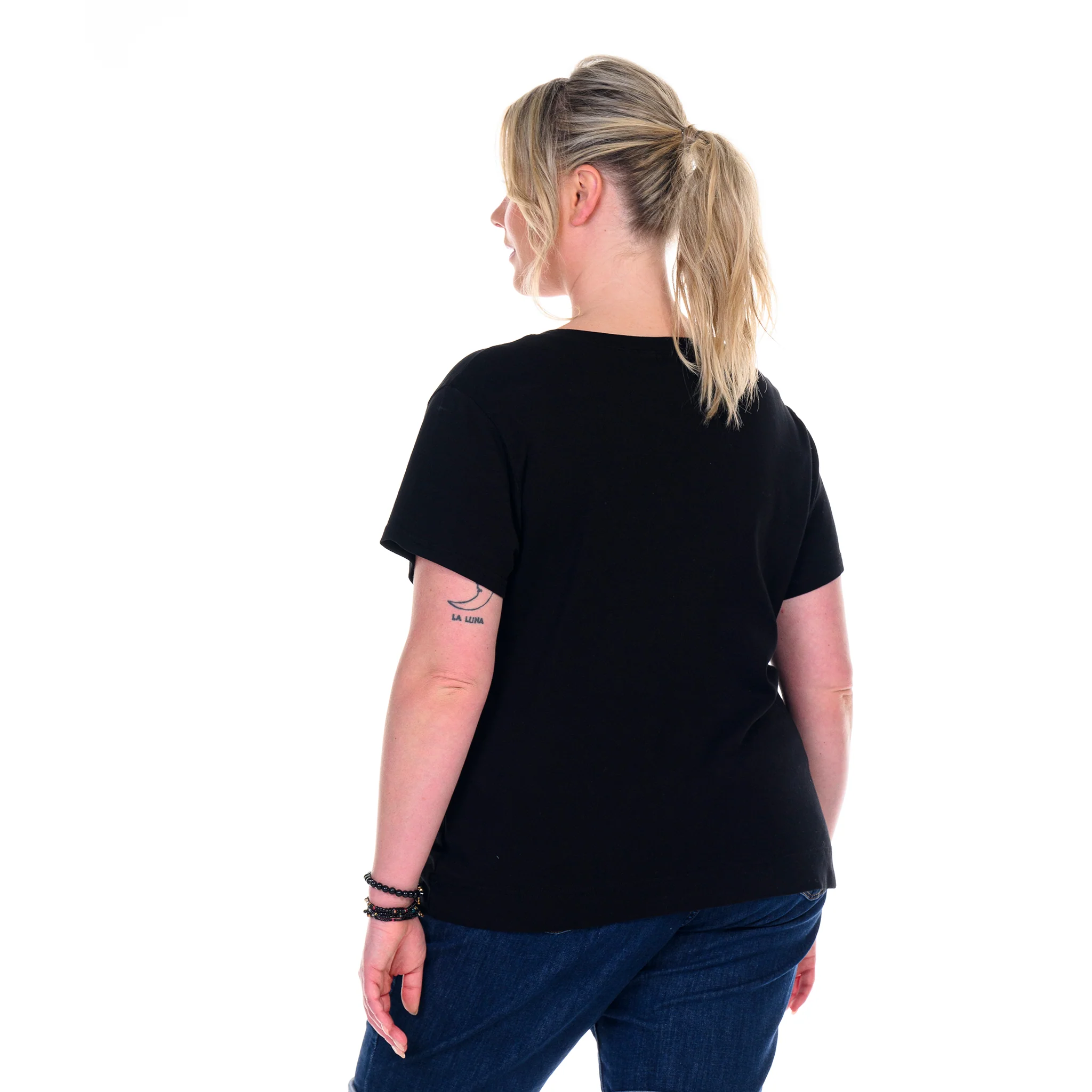 Ribbed Logo Fem T | Plus size - Image 4