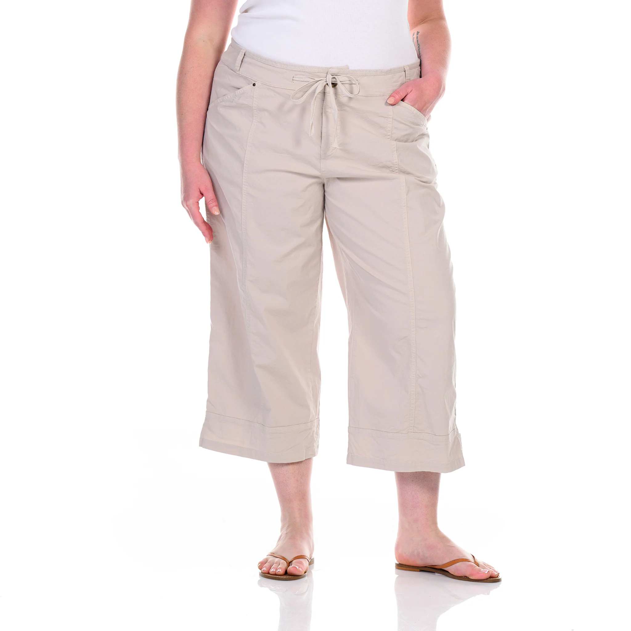 Safari Capris | Plus Size - Image 10