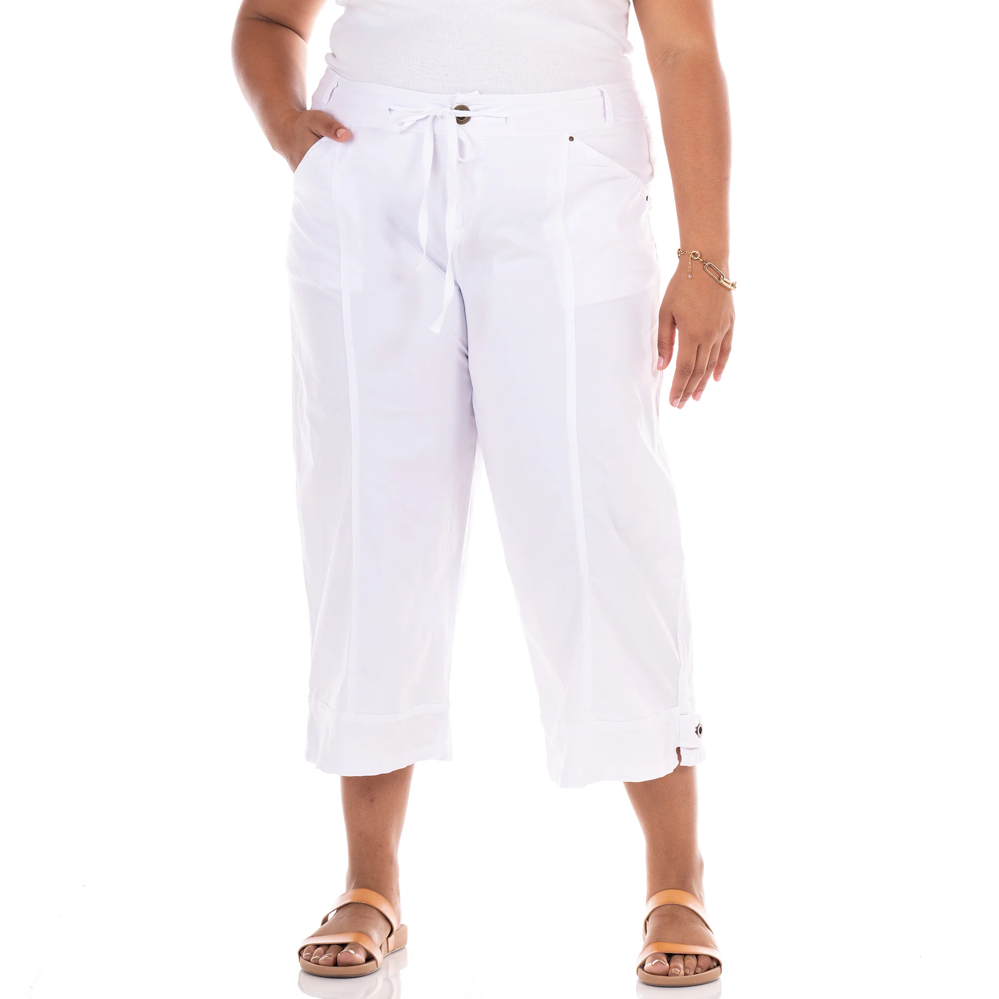 Safari Capris | Plus Size - Image 11
