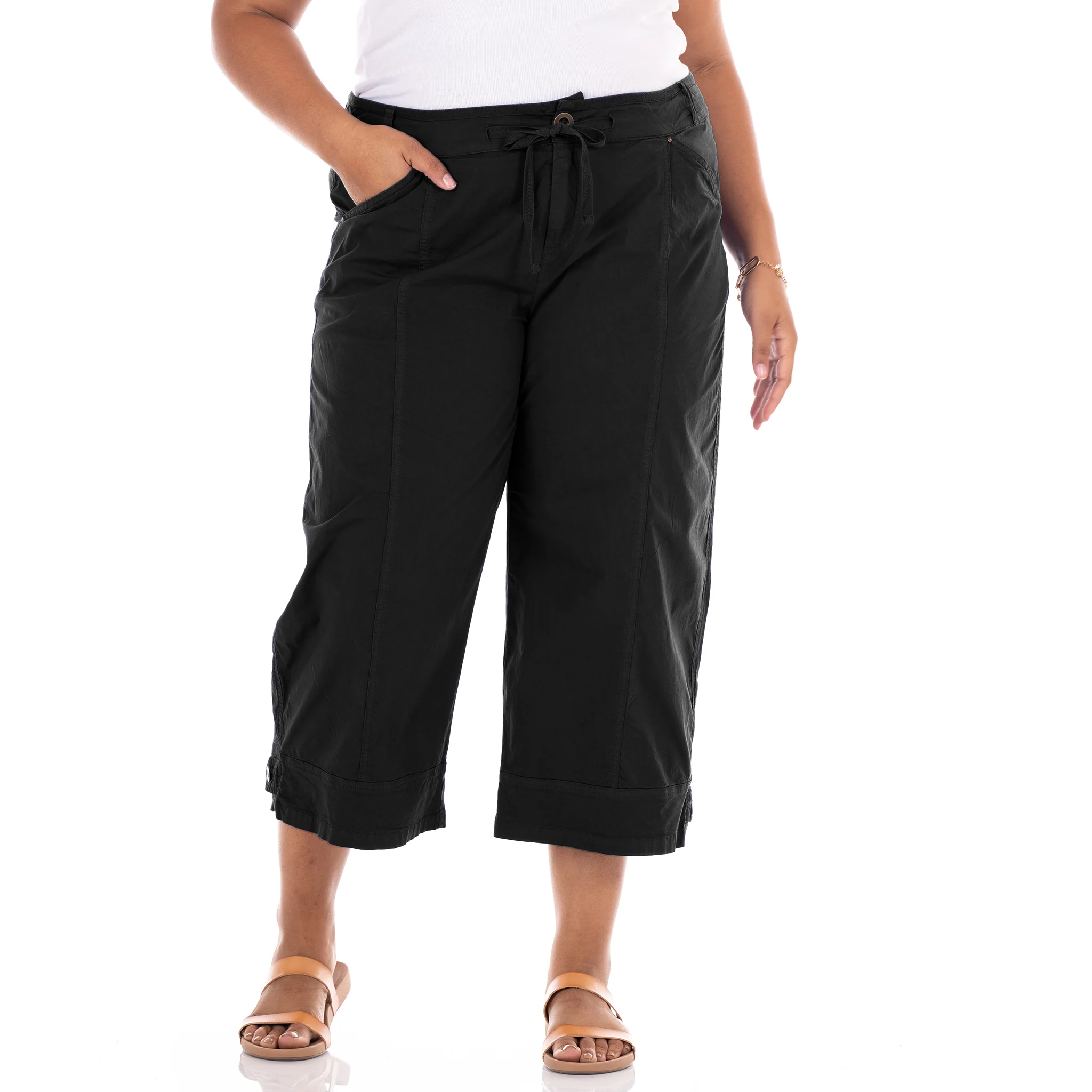 Safari Capris | Plus Size - Image 12