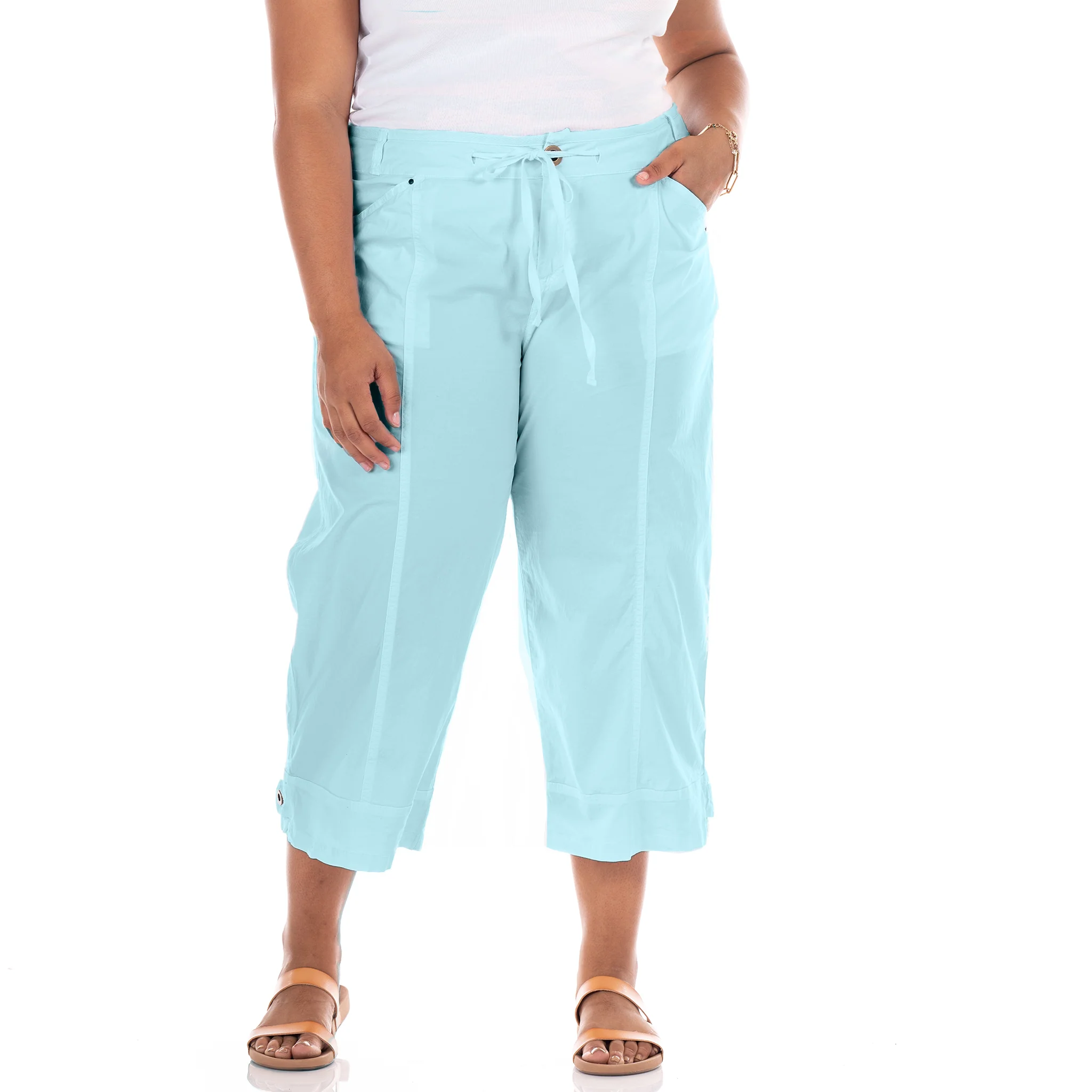 Safari Capris | Plus Size - Image 9