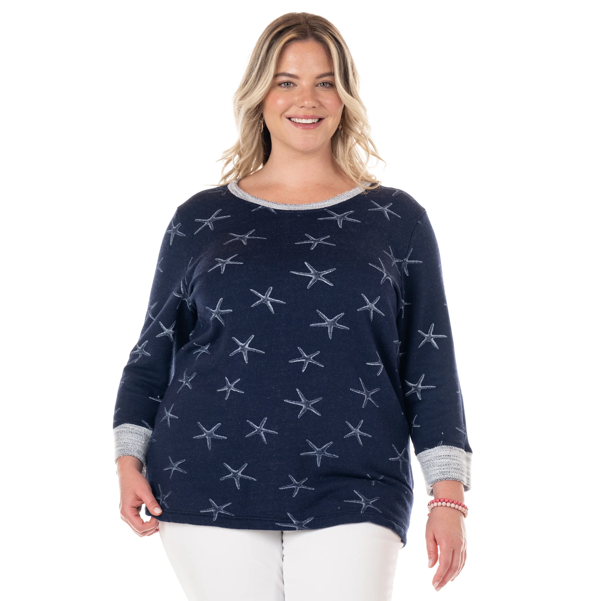 Sea Star Sunset Sweatshirt | Plus Size - Image 11