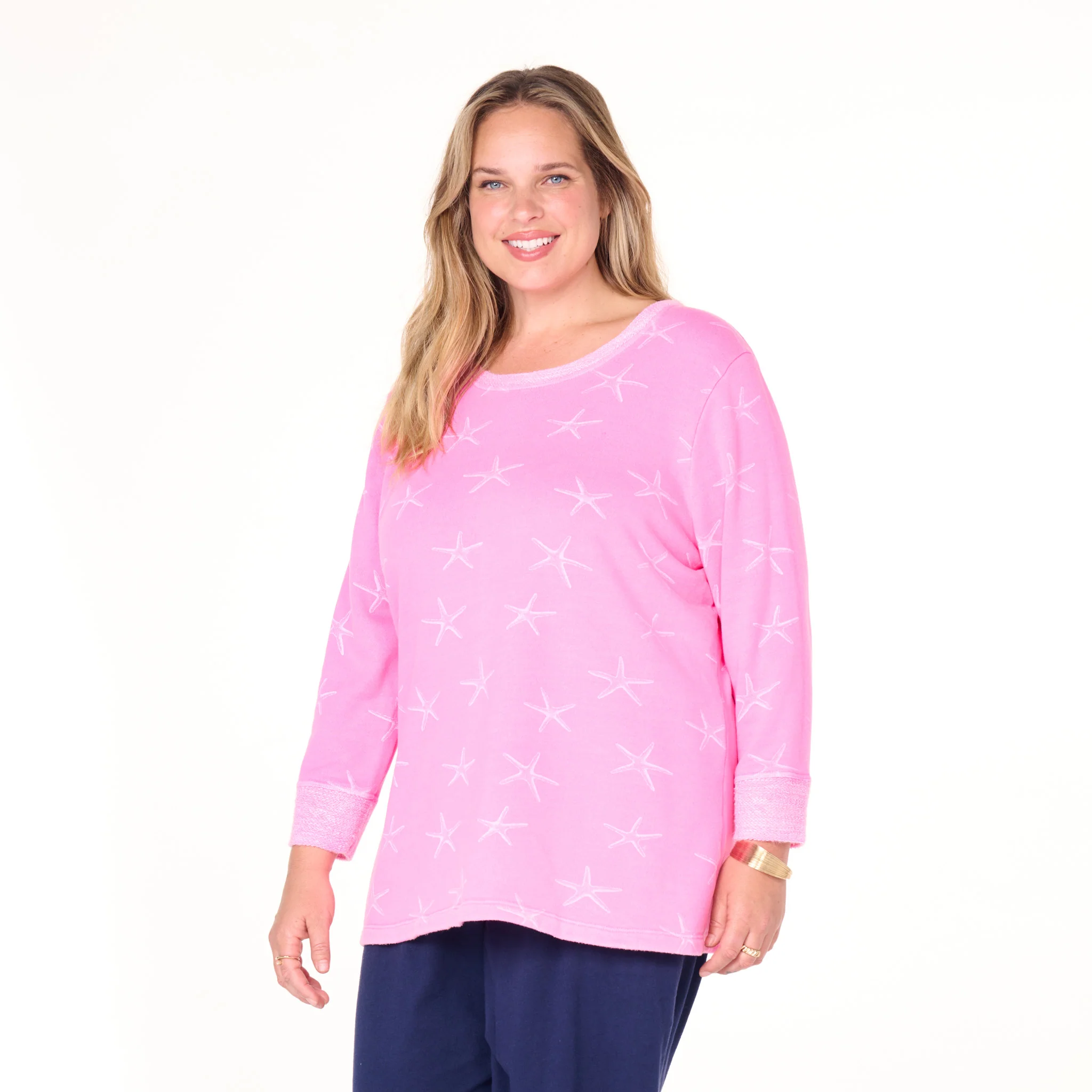 Sea Star Sunset Sweatshirt | Plus Size - Image 5