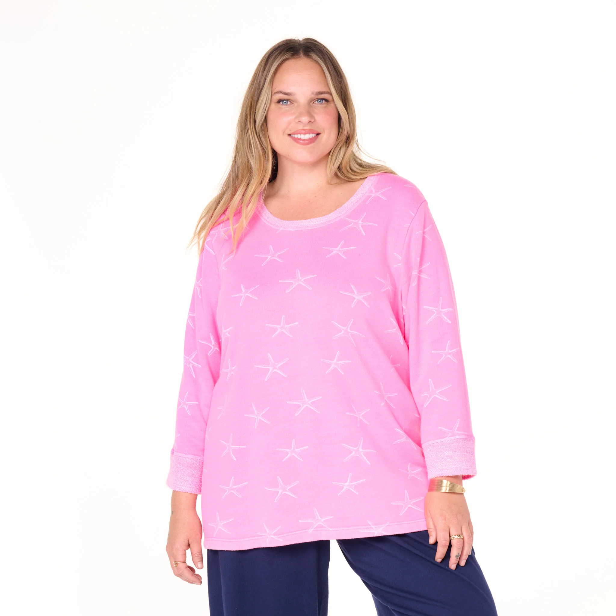 Sea Star Sunset Sweatshirt | Plus Size - Image 7